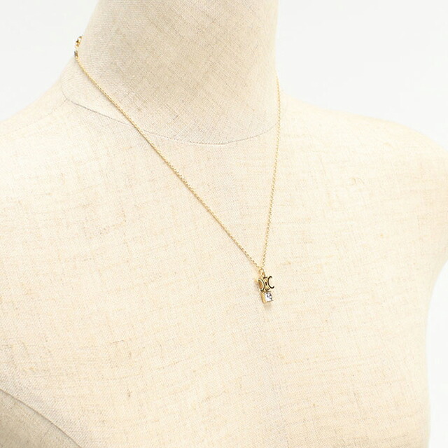 セリーヌ ネックレス レディース ブランド CELINE 461VJ ゴールド アクセサリー
