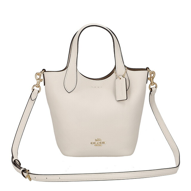 コーチ ハンドバッグ 2way ショルダーバッグ 斜めがけ レディース アウトレット ブランド COACH レザー CR168 IMCHK ホワイト 軽量 小さめ 手提げ 高級 おしゃれ プレゼント 女性 実用的 かわいい