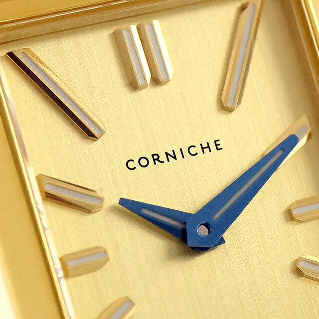 コーニッシュ ヴィジョネア クォーツ 電池式 腕時計 ブランド メンズ CORNICHE 104376 アナログ ゴールド おしゃれ 防水 プレゼント 男性 実用的