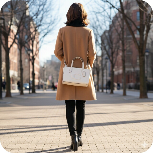 コーチ トートバッグ 2way ショルダーバッグ レディース アウトレット ブランド COACH CW492 SV HA チョーク ホワイト 軽量 手提げ 高級 おしゃれ プレゼント 女性 実用的 かわいい