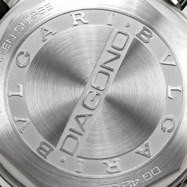 ブルガリ 時計 メンズ BVLGARI ディアゴノ 42mm 自動巻き DG42C6SCVD 腕時計 シルバー 高級 ブランド おしゃれ 防水 プレゼント 男性 実用的