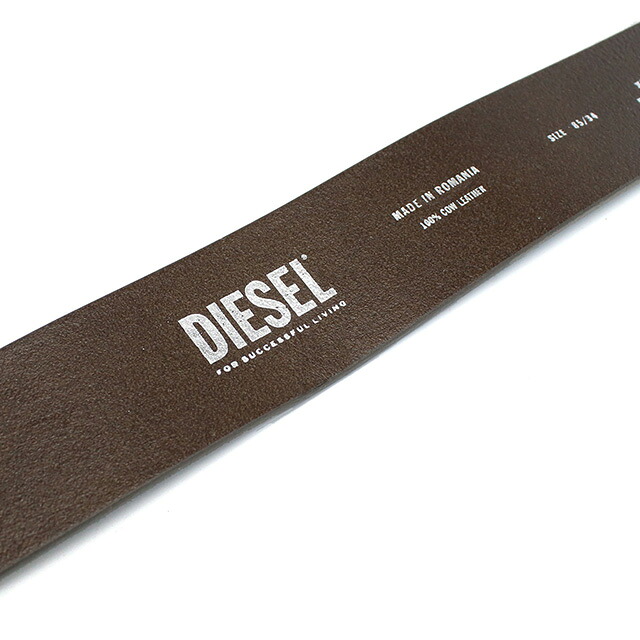 ディーゼル ベルト メンズ ブランド DIESEL レザー X09257 ブラウン 小物 選べるモデル