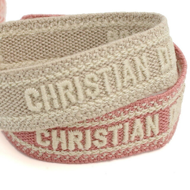 ディオール ブレスレット レディース ブランド Christian Dior イタリア B0961 LIGHT PINK GREY ピンク系 ベージュ系 アクセサリー