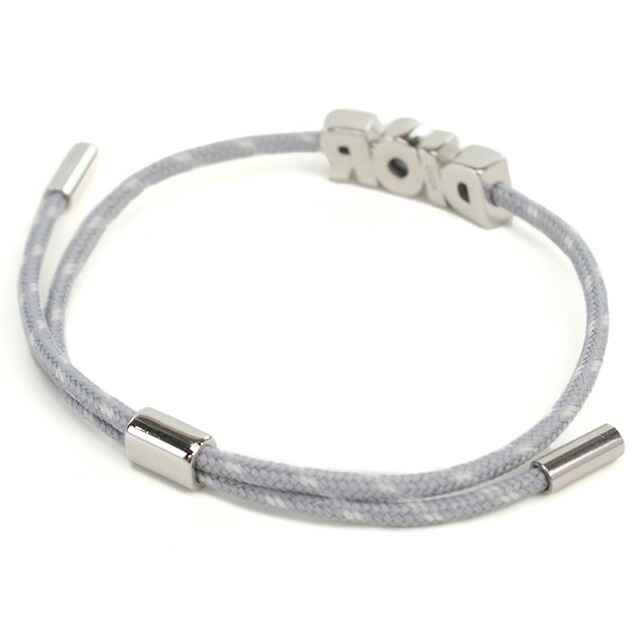 ディオール ブレスレット メンズ ブランド Christian Dior ポルトガル B2441 グレー系 シルバー系 アクセサリー