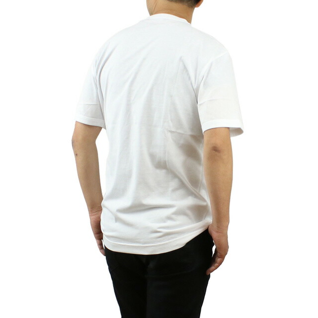 ドルチェ&ガッバーナ Tシャツ メンズ ブランド DOLCE&GABBANA コットン100% イタリア G8PL5Z ホワイト系 ファッション 選べるモデル プレゼント 実用的