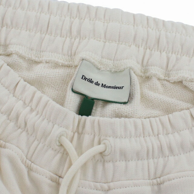 ドロールドムッシ ハーフパンツ メンズ DROLE DE MONSIEUR コットン100% ポルトガル SS22-BS100 CREAM ホワイト系 ファッション 選べるモデル プレゼント 実用的