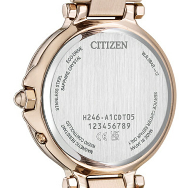 シチズン クロスシー basic collection エコドライブ電波 腕時計 ブランド レディース 電波ソーラー CITIZEN xC EC1017-58A アナログ シルバー ピンクゴールド おしゃれ 防水 軽い 華奢 かわいい プレゼント 女性 実用的
