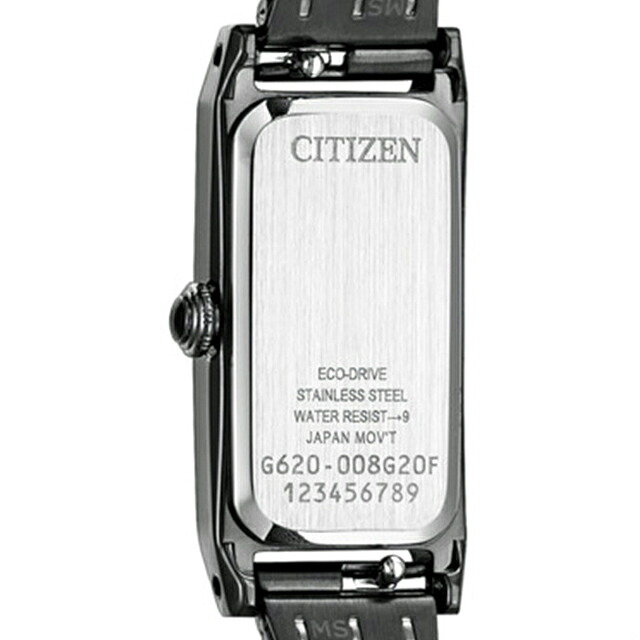 シチズン キー エコ・ドライブ 腕時計 ブランド レディース 数量限定 ダイヤモンド ソーラー CITIZEN Kii EG7048-56E アナログ ブラック 黒 おしゃれ 防水 軽い 華奢 かわいい プレゼント 女性 実用的