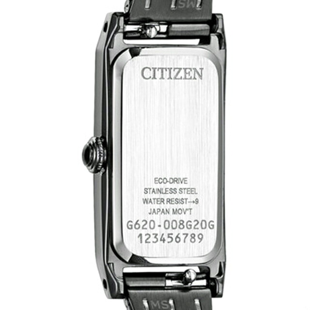 シチズン キー エコ・ドライブ 腕時計 ブランド レディース 数量限定 ダイヤモンド ソーラー CITIZEN Kii EG7049-53Y アナログ マザーオブパール ガンメタル 黒 おしゃれ 防水 軽い 華奢 かわいい プレゼント 女性 実用的