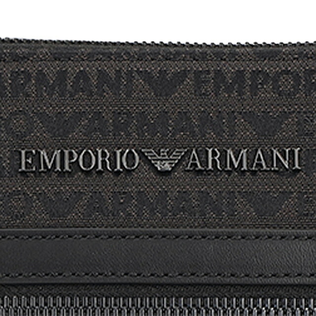 エンポリオ・アルマーニ ショルダーバッグ メンズ EMPORIO ARMANI EM001780-AF13823 ブラック 斜めがけ ブランド 高級 おしゃれ プレゼント 男性 実用的 かっこいい