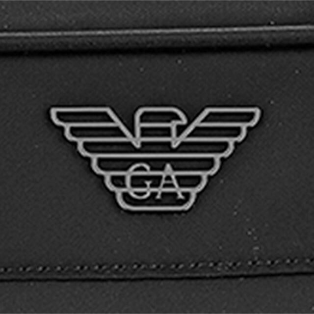 エンポリオ・アルマーニ ショルダーバッグ メンズ EMPORIO ARMANI EM001803-AF13454 ブラック 斜めがけ ブランド 高級 おしゃれ プレゼント 男性 実用的 かっこいい