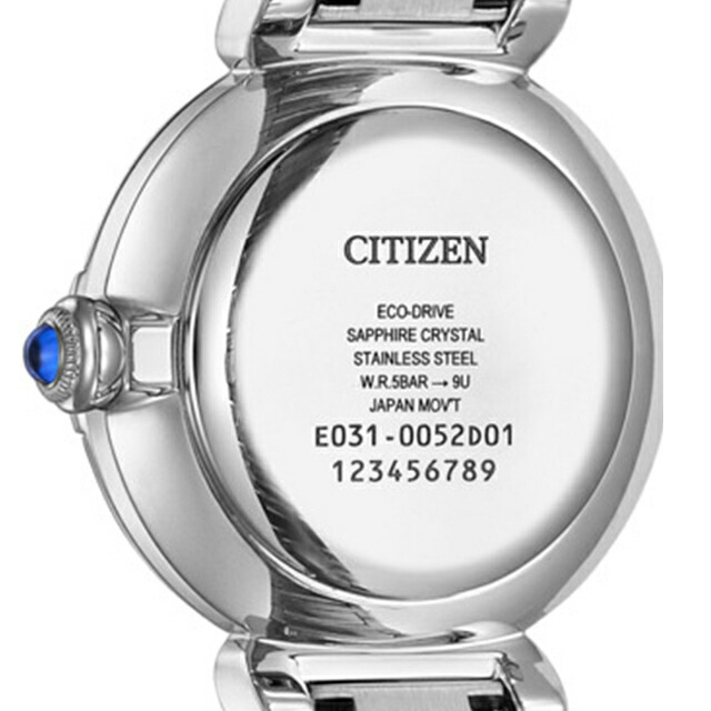シチズン エル ROUND Collection エコドライブ 腕時計 ブランド レディース ダイヤモンド ソーラー CITIZEN L EM1060-87Y アナログ ホワイトシェル 白 おしゃれ 防水 軽い 華奢 かわいい プレゼント 女性 実用的