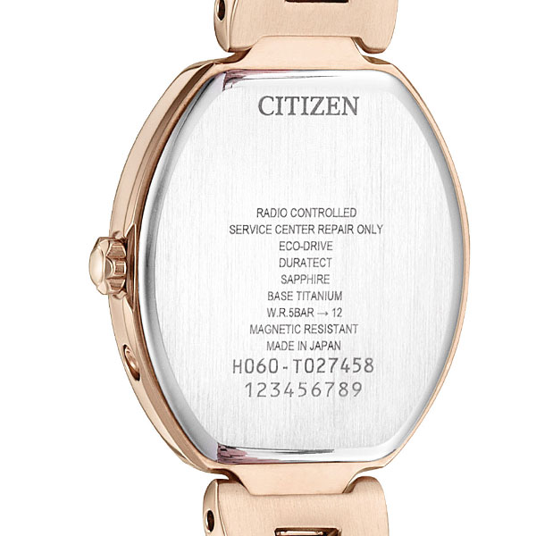 シチズン エクシード ティタニアハッピーフライト エコドライブ電波 レディース 腕時計 ソーラー電波腕時計 ES9482-51W CITIZEN EXCEED ホワイトシェル サクラピンク（R） 高級 ブランド おしゃれ 防水 軽い 華奢 かわいい プレゼント 女性 実用的