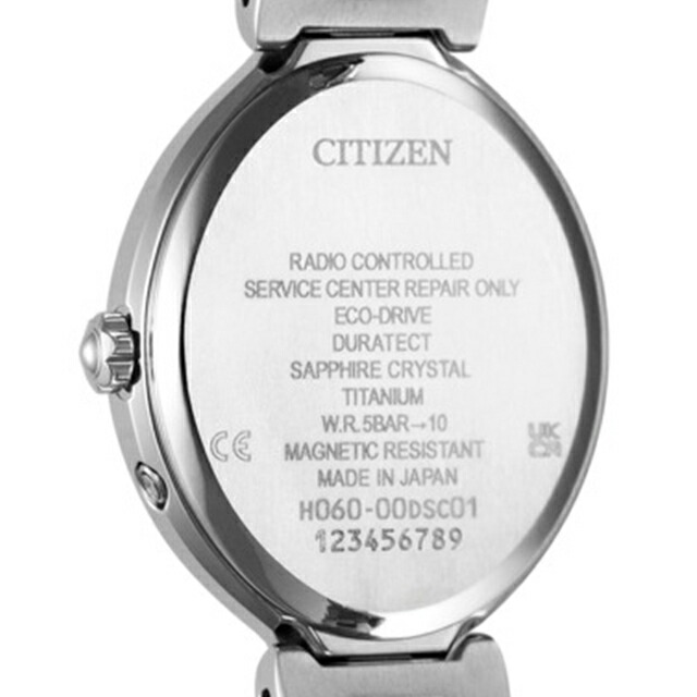 シチズン エクシード ダイレクトフライト エコ・ドライブ電波 腕時計 ブランド レディース チタン 電波ソーラー CITIZEN EXCEED ES9510-57D アナログ ホワイトシェル 白 日本製 高級 おしゃれ 防水 軽い 華奢 かわいい プレゼント 女性 実用的