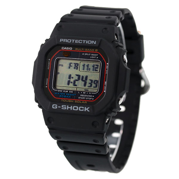 gショック ジーショック G-SHOCK 電波ソーラー FD-GW-M5610U-1 オリジン 5600シリーズ メンズ 腕時計 ブランド カシオ casio デジタル ブラック 黒 おしゃれ 防水 軽い プレゼント 男性 実用的 プレゼント 実用的 70代 見やすい
