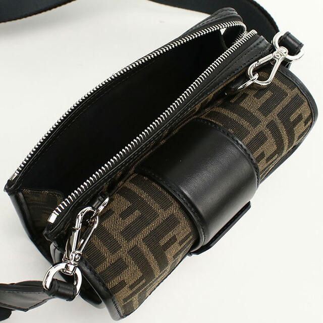フェンディ 斜め掛け ショルダーバッグ メンズ ブランド FENDI 7VA649 ブラウン バッグ