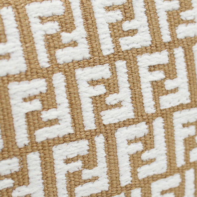 フェンディ 斜め掛け ショルダーバッグ レディース FENDI イタリア 8BS077 ブラウン系 ホワイト系 バッグ 斜めがけ ブランド 高級 おしゃれ プレゼント 女性 実用的 かわいい