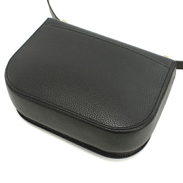 フェラガモ 斜め掛け ショルダーバッグ レディース ブランド FERRAGAMO DOUBLE GANCIO FLAP 21-9867 ブラック バッグ