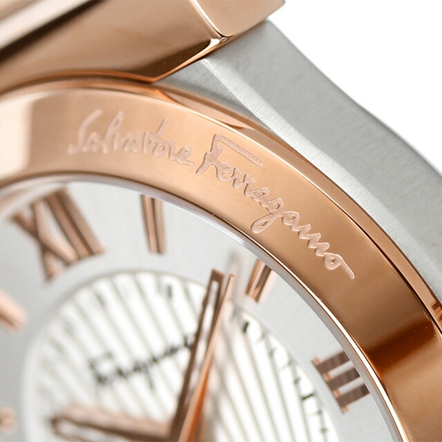 フェラガモ ヴェガ ジェント 37mm スイス製 メンズ 腕時計 FI0890016 Ferragamo シルバー 時計 高級 ブランド おしゃれ 防水 プレゼント 男性 実用的
