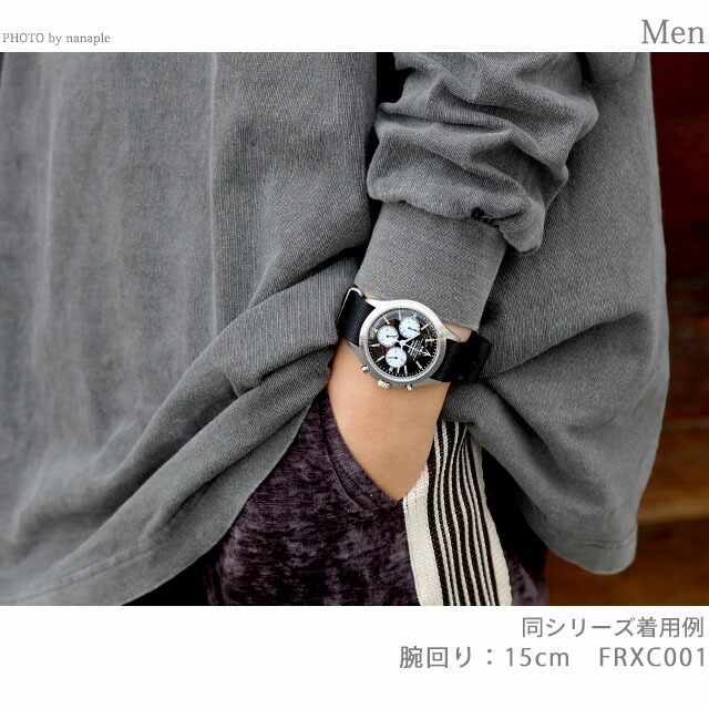 ナバルウォッチ NAVAL WATCH Produced by LOWERCASE クォーツ 電池式 腕時計 ブランド メンズ クロノグラフ NAVAL WATCH FRXC002 アナログ ホワイト 白 日本製 おしゃれ 防水 プレゼント 男性 実用的
