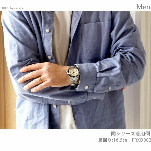 ナバルウォッチ Naval Watch Produced By LOWERCASE 自動巻き 腕時計 ブランド メンズ NAVAL WATCH FRXD005 アナログ ブルー 日本製 おしゃれ 防水 プレゼント 男性 実用的