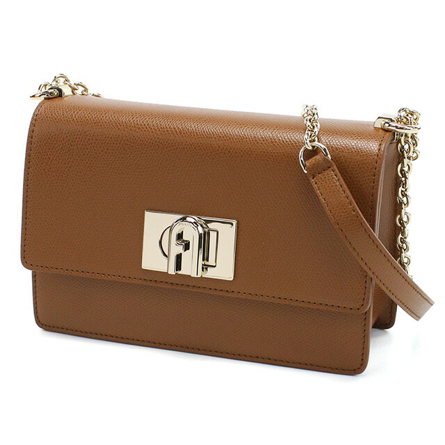 フルラ 斜め掛け ショルダーバッグ レディース FURLA FURLA1927 レザー ブルガリア BAFKACO COGNAC ブラウン系 バッグ 斜めがけ ブランド 高級 おしゃれ プレゼント 女性 実用的 かわいい