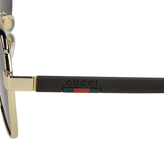 グッチ サングラス メンズ ブランド GUCCI GG0422S ゴールド