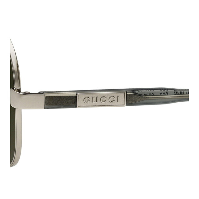 グッチ サングラス メンズ ブランド GUCCI GG1163S 002 シルバー/ブラック