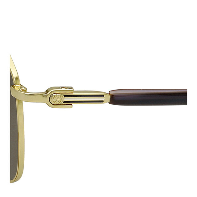 グッチ サングラス メンズ ブランド GUCCI GG1220S 002 ゴールド/ブラウン