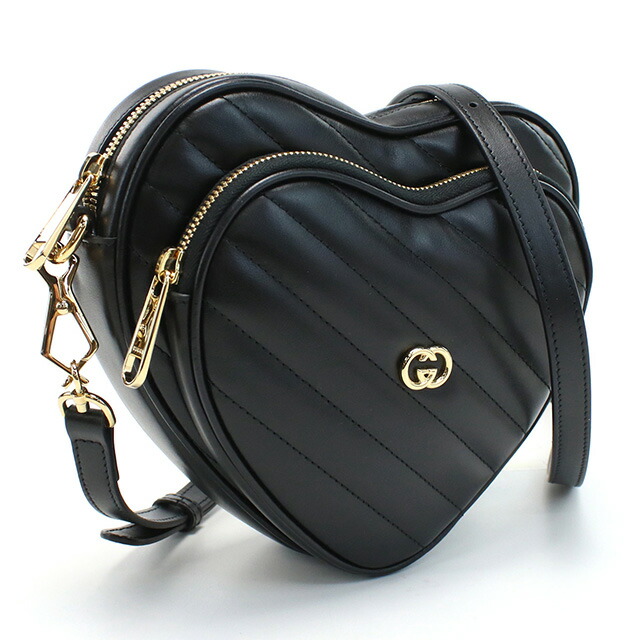 グッチ 斜め掛け ショルダーバッグ レディース ブランド GUCCI イタリア 751628 ブラック バッグ