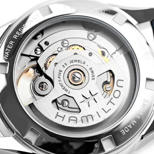 ハミルトン ジャズマスター Open Heart Auto 36mm 自動巻き 腕時計 ブランド メンズ レディース オープンハート HAMILTON JAZZMASTER H32215642 アナログ ブルー ネイビー スイス製 おしゃれ 防水 プレゼント 実用的