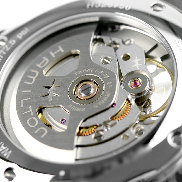 ハミルトン 腕時計 ジャズマスター オープンハート オート 40mm スイス製 自動巻き メンズ H32675140 HAMILTON ブルー ブランド おしゃれ 防水 プレゼント 男性 実用的