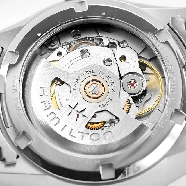 ハミルトン ジャズマスター Performer Automatic 38mm 自動巻き 腕時計 ブランド メンズ HAMILTON JAZZMASTER H36235140 アナログ ブルー スイス製 おしゃれ 防水 プレゼント 男性 実用的