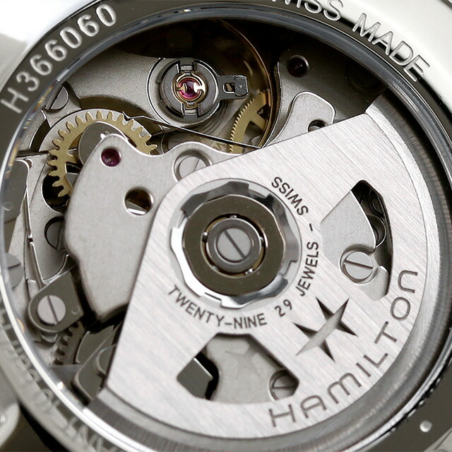 ハミルトン ジャズマスター パフォーマー 42mm 自動巻き 機械式 腕時計 メンズ クロノグラフ HAMILTON H36606130 アナログ ブラック 黒 スイス製 ブランド おしゃれ 防水 プレゼント 男性 実用的