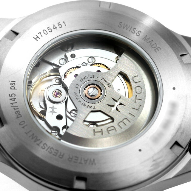 ハミルトン カーキ フィールド チタニウム オートマティック 42mm 自動巻き 腕時計 メンズ チタン HAMILTON H70545140 アナログ ブルー スイス製 ブランド おしゃれ 防水 プレゼント 男性 実用的