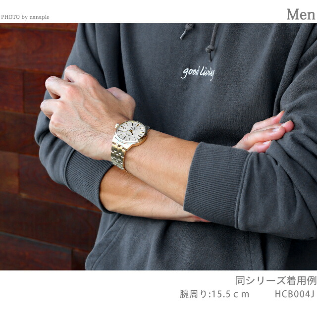 セイコー プレザージュ Cocktail Time 自動巻き 腕時計 ブランド メンズ SEIKO PRESAGE HCB004J アナログ ホワイト ゴールド 白 日本製 高級 おしゃれ 防水 プレゼント 男性 実用的