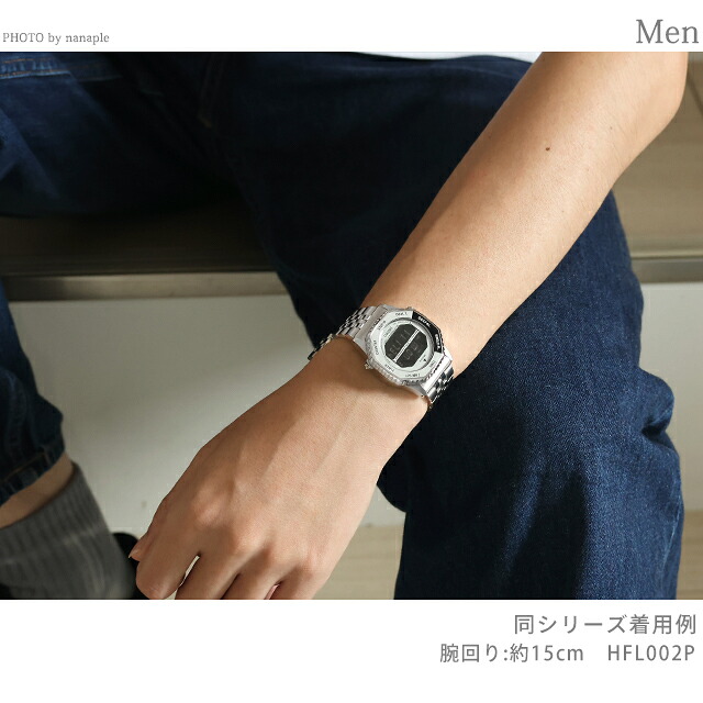 セイコーセレクション デジタルクオーツ クォーツ 電池式 腕時計 ブランド メンズ クロノグラフ ロトコール SEIKO SELECTION HFL002P デジタル ブラック シルバー 黒 おしゃれ 防水 プレゼント 男性 実用的