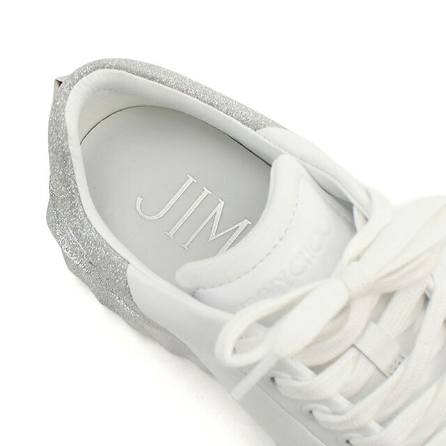 ジミーチュウ スニーカー レディース ブランド JIMMY CHOO レザー DIAMOND MAXI-F II ホワイト シューズ 選べるモデル