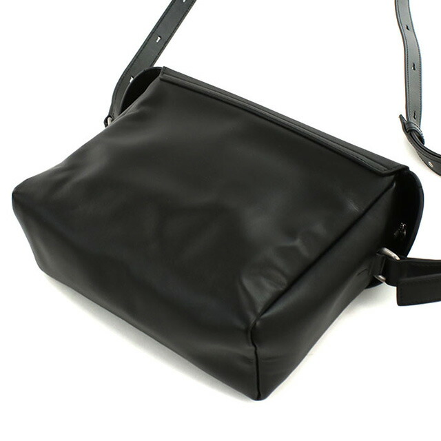 ジル サンダー 斜め掛け ショルダーバッグ メンズ ブランド JIL SANDER レザー J25WG0008 ブラック バッグ