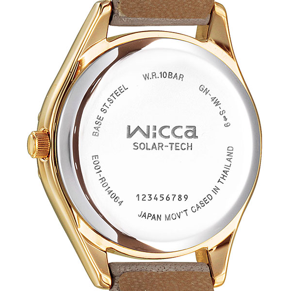 シチズン ウィッカ デイ＆デイト ソーラー レディース 腕時計 CITIZEN wicca KH3-525-90 ベージュ グレージュ ブランド おしゃれ 防水 軽い 華奢 かわいい プレゼント 女性 実用的