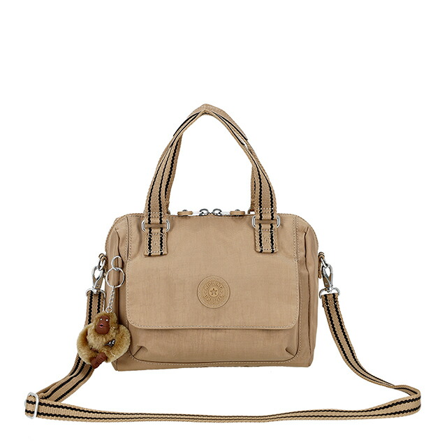 キプリング ハンドバッグ レディース ブランド Kipling CHINA KI36470NW EARLY TAN P ブラウン 軽量 小さめ 手提げ 高級 おしゃれ プレゼント 女性 実用的 かわいい