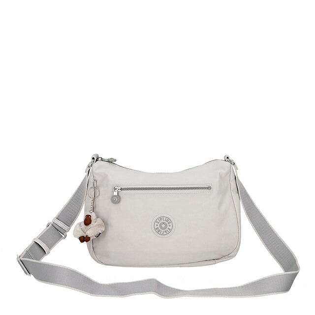 キプリング ショルダーバッグ レディース ブランド Kipling CHINA KI92620NR COOL FOG ライトグレー 斜めがけ 高級 おしゃれ プレゼント 女性 実用的 かわいい