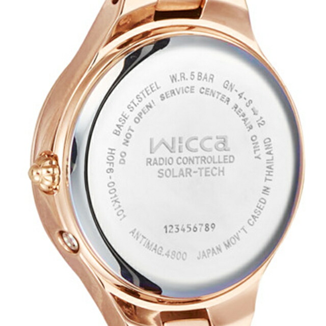 シチズン ウィッカ ソーラーテック電波 腕時計 ブランド レディース 電波ソーラー CITIZEN wicca KS1-864-13 アナログ シルバー ピンクゴールド おしゃれ 防水 軽い 華奢 かわいい プレゼント 女性 実用的