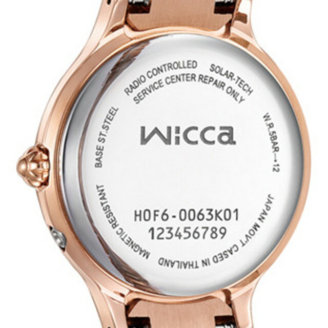 シチズン ウィッカ ソーラーテック電波時計 ソーラーテック電波 腕時計 レディース 電波ソーラー CITIZEN wicca KS1-961-11 アナログ シルバー ピンクゴールド ブランド おしゃれ 防水 軽い 華奢 かわいい プレゼント 女性 実用的