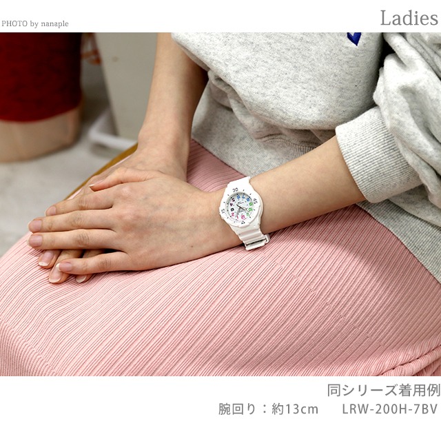 カシオ CASIO LRW-200H-4CV チプカシ 海外モデル ユニセックス メンズ レディース 腕時計 カシオ casio アナログ ピンク ホワイト 白 ブランド おしゃれ 防水 小さい 軽い かわいい プレゼント 実用的