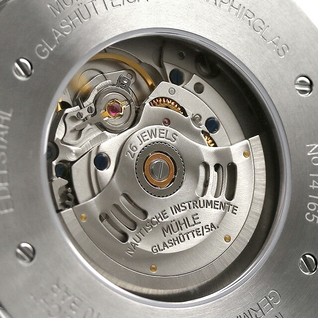 ミューレ・グラスヒュッテ 29er Big 自動巻き 腕時計 ブランド メンズ Muhle Glashutte M1-25-33-MB アナログ ブラック 黒 ドイツ製