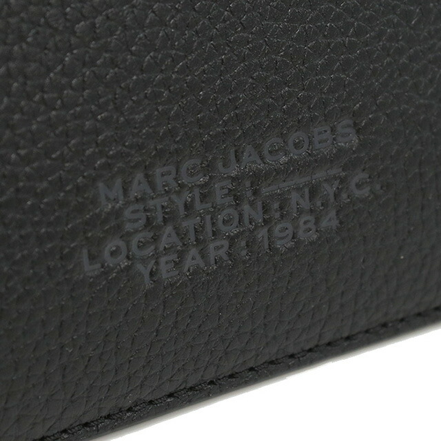 マーク・ジェイコブス 化粧ポーチ ポーチ レディース MARC JACOBS THE SMALL WRISTLET レザー ベトナム 2S3SMP036S01 BLACK ブラック バッグ 持ち歩き 小さめ 小物入れ ブランド 高級 おしゃれ プレゼント 女性 実用的 かわいい