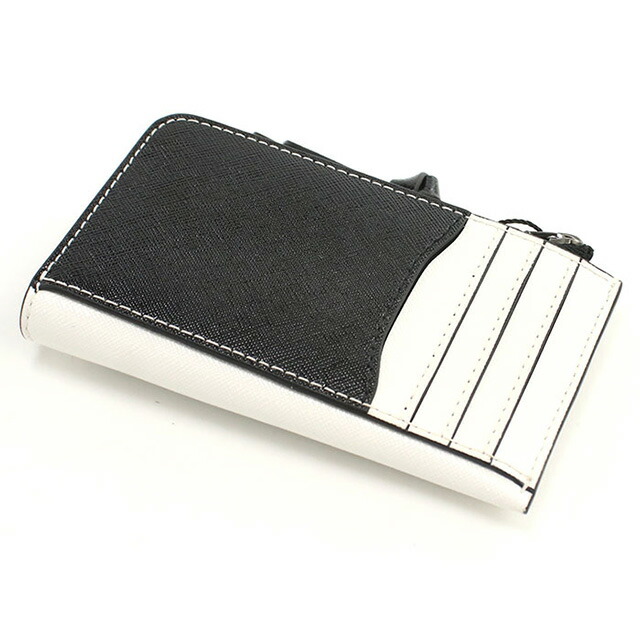 マークジェイコブス キーリング付小銭入れ レディース ブランド MARC JACOBS THE TOP ZIP MULTI WALLET 2F3SMP063S07 ホワイト 財布