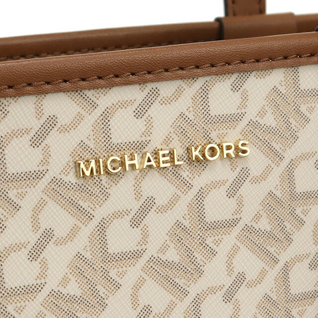 マイケル・コース トートバッグ レディース ブランド MICHAEL KORS ELIZA カンボジア 30R4GZAT0B VANILLA-LUGG ホワイト系 バッグ 軽量 手提げ 高級 おしゃれ プレゼント 女性 実用的 かわいい