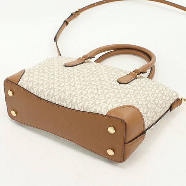 マイケルコース ハンドバッグ レディース ブランド MICHAEL KORS MURPHY 2WAY 30R6G1WS8B VANILLA-ACRN 軽量 小さめ 手提げ 高級 おしゃれ プレゼント 女性 実用的 かわいい
